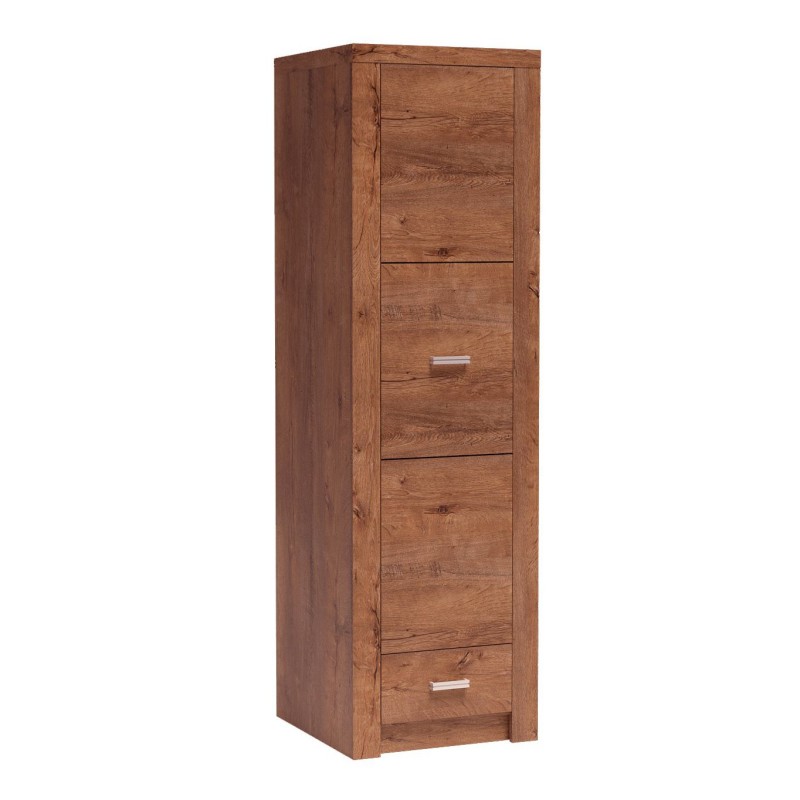 Jednodveřová šatní skříň POLIS - moderní a funkční