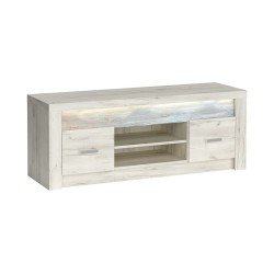 Moderní RTV skříňka POLIS - skříňka s LED osvětlením