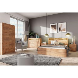 Moderní RTV skříňka POLIS - skříňka s LED osvětlením