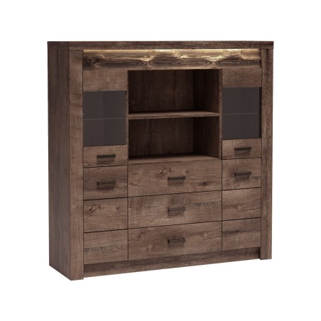 Příborník POLIS se zásuvkami a osvětlením