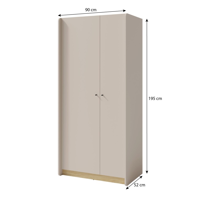 Dvoudveřová výklopná skříň Alex - moderní a prostorná