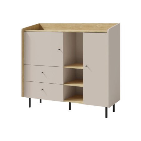 Komoda ALEX - moderní design, 2 barvy, velký objem