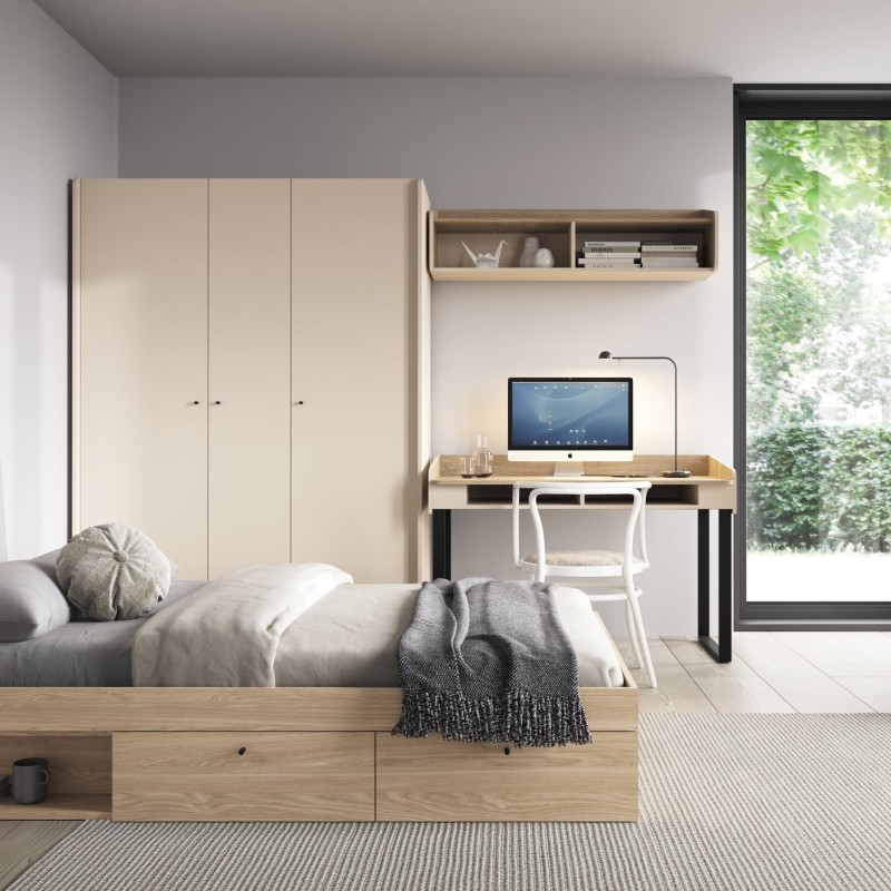 Komoda ALEX - moderní design, 2 barvy, velký objem