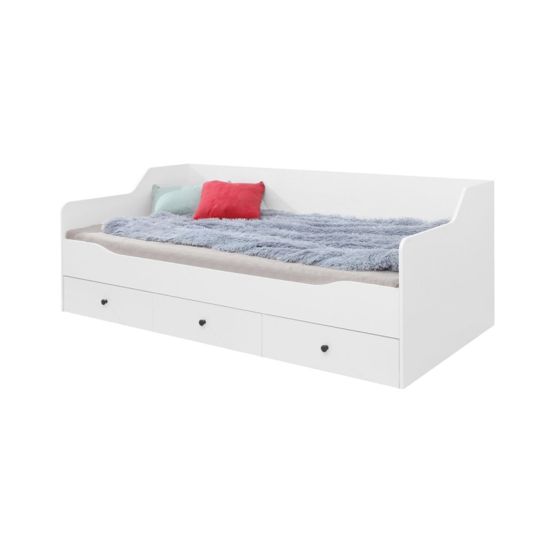Postel Bergo 90x200 se zásuvkami | Moderní ložnice