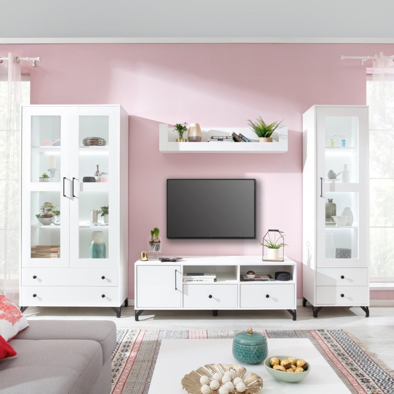 Postel Bergo 90x200 se zásuvkami | Moderní ložnice