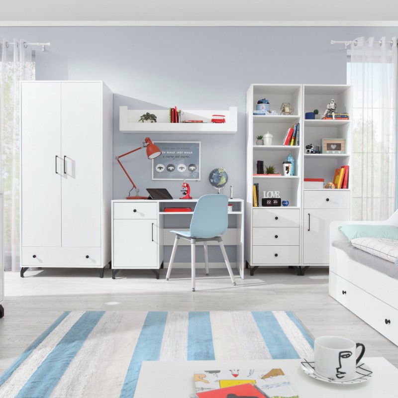 Postel Bergo 90x200 se zásuvkami | Moderní ložnice