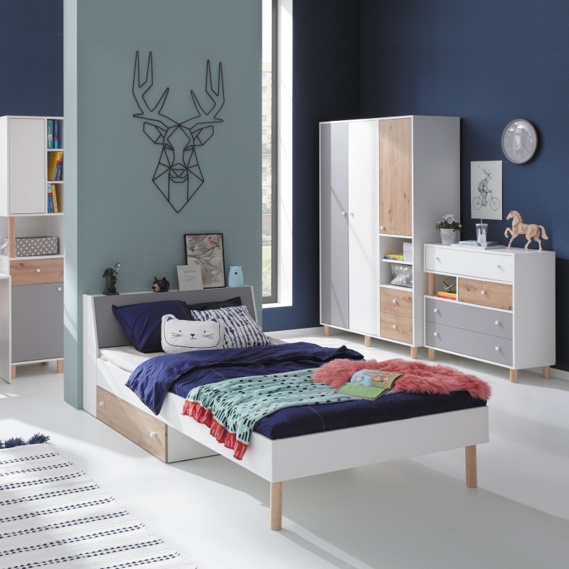 Postel pro mladé Figo 90x200 - moderní a funkční