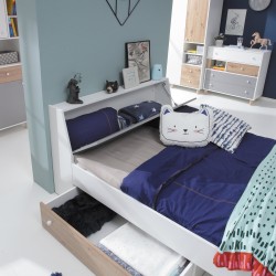 Postel pro mladé Figo 90x200 - moderní a funkční