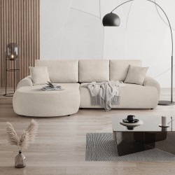 TEDDY BOUCLE salonní rohová pohovka | BeautySofa24.cz