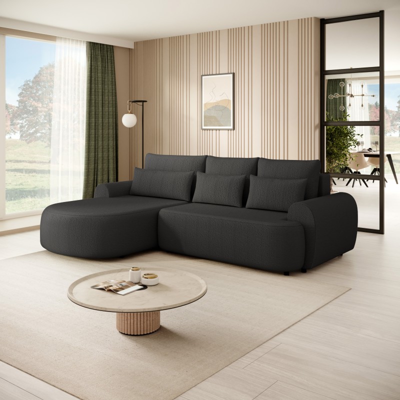 Rohová pohovka OLIVIO s funkcí spaní 🛋️ BeautySofa24.cz