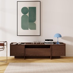 TV stolek JUNI se 3 dvířky