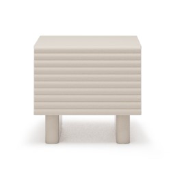 Noční stolek TORINO s 1 dveřmi | Kašmír