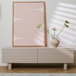 TV stolek TORINO se 2 dveřmi | Kašmír