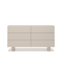 Komoda TORINO se 6 zásuvkami | Kašmír