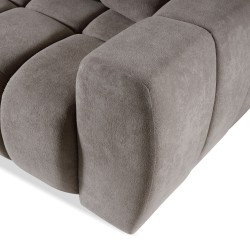 Rohová pohovka FERIO - pohovka s funkcí spaní a univerzálním otomanem