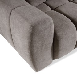 Rohová pohovka FERIO - pohovka s funkcí spaní a univerzálním otomanem