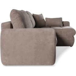 Rohová pohovka GLAVI s funkcí spaní a kontejnerem na lůžkoviny - pohodlí a styl