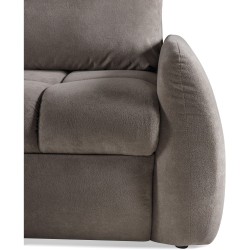 Rohová pohovka GLAVI s funkcí spaní a kontejnerem na lůžkoviny - pohodlí a styl