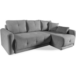 Rohová pohovka VERO s funkcí spaní a úložným boxem - moderní design a pohodlí