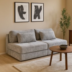 Třímístná pohovka RAVO s funkcí spaní a kontejnerem - elegantní a pohodlná