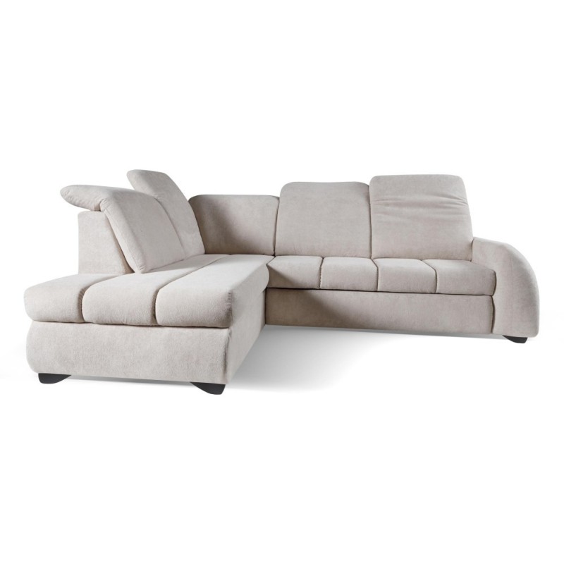 Rohová pohovka ONEL s funkcí spaní a nastavitelnými opěrkami hlavy - pohodlí a moderní design