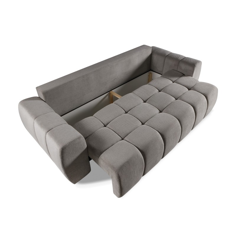 Třímístná pohovka FAVI s funkcí spaní a úložným boxem - moderní komfort