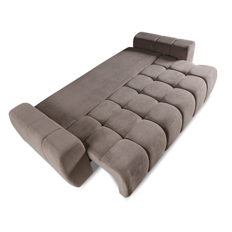 Třímístná pohovka FAVI s funkcí spaní a úložným boxem - moderní komfort