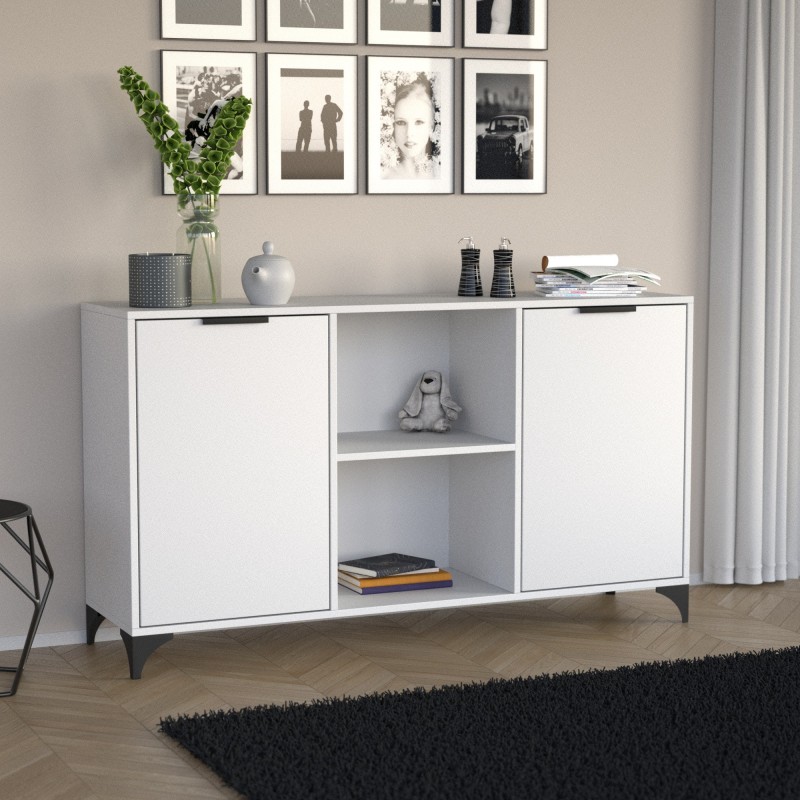 Dvoudveřová komoda HOME - moderní, praktická, 150 cm