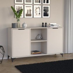 Dvoudveřová komoda HOME - moderní, praktická, 150 cm