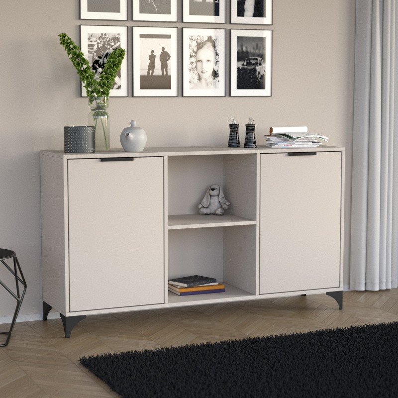 Dvoudveřová komoda HOME - moderní, praktická, 150 cm