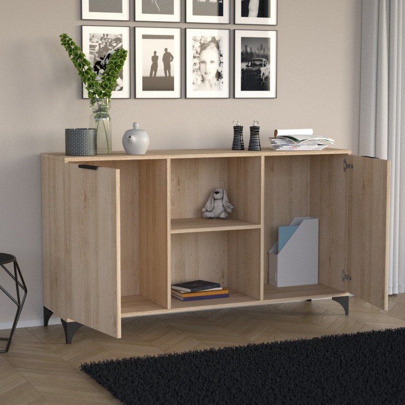 Dvoudveřová komoda HOME - moderní, praktická, 150 cm