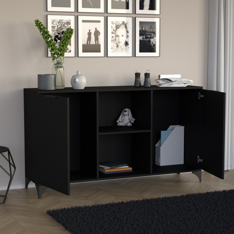 Dvoudveřová komoda HOME - moderní, praktická, 150 cm