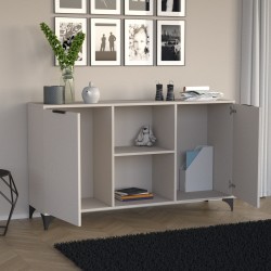 Dvoudveřová komoda HOME - moderní, praktická, 150 cm