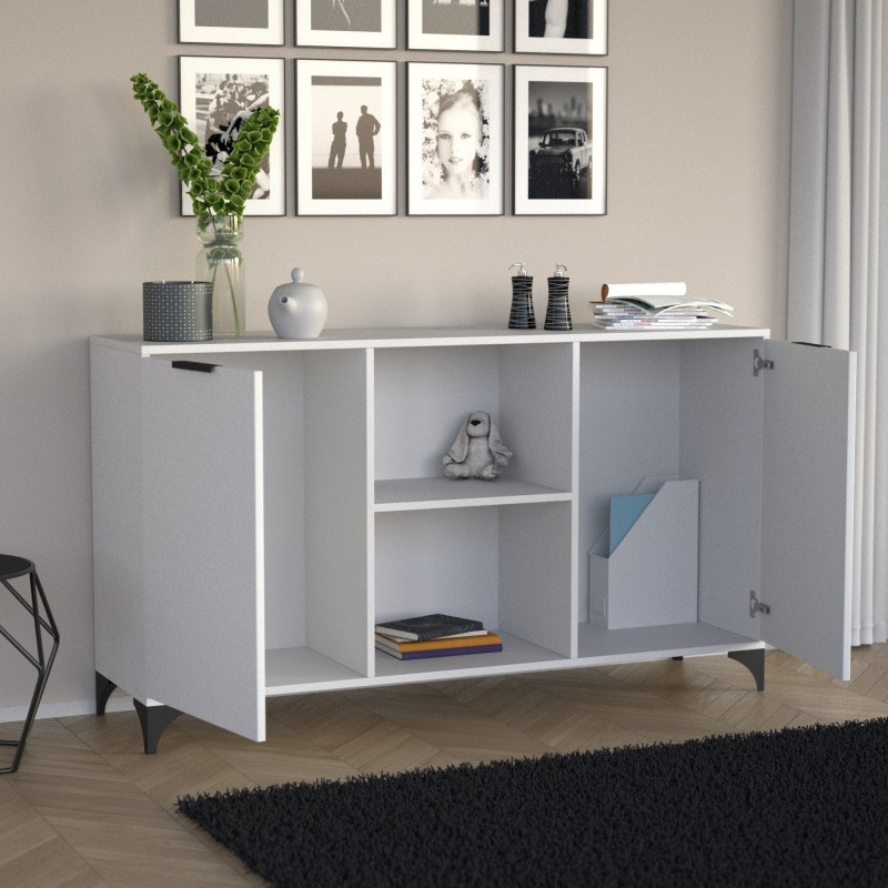 Dvoudveřová komoda HOME - moderní, praktická, 150 cm