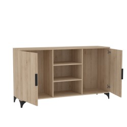 Dvoudveřová komoda HOME s policemi - moderní a funkční