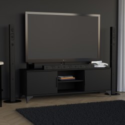 HOME Dvoudveřová RTV skříňka - moderní, funkční