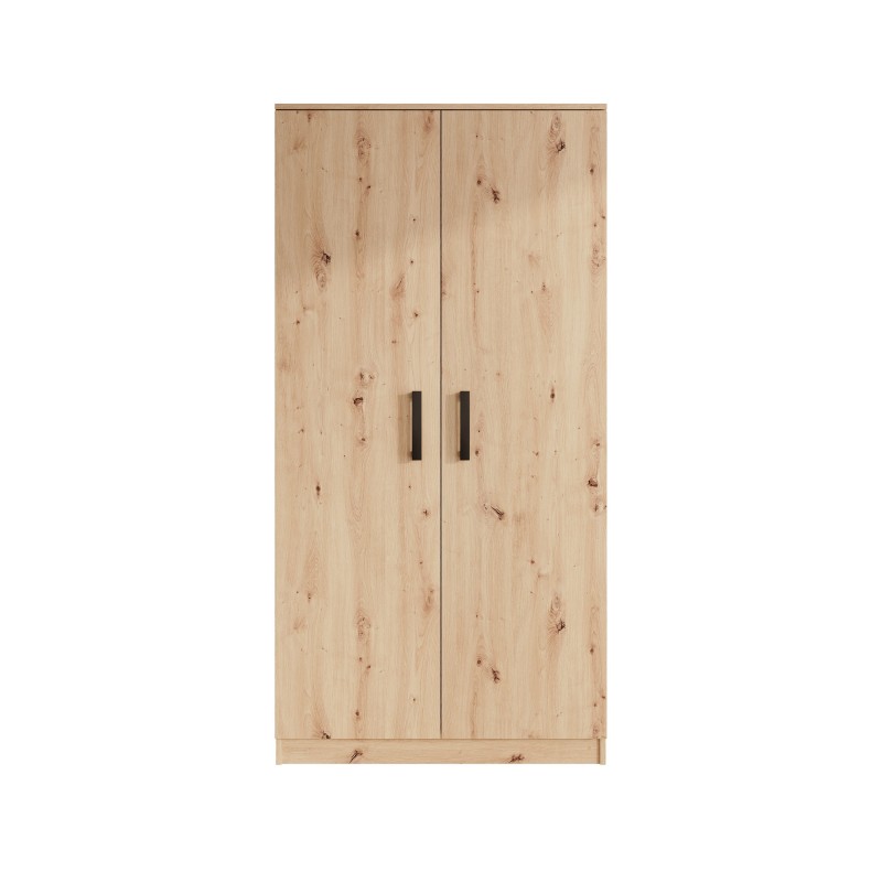 Závěsná skříň TREND 90 cm - moderní, prostorná, s tyčí a policemi