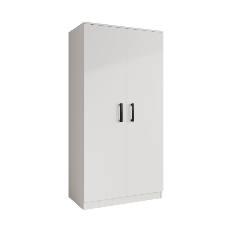 Závěsná skříň TREND 90 cm - moderní, prostorná, s tyčí a policemi