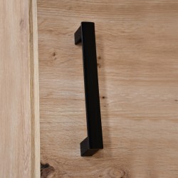 Závěsná skříň TREND 90 cm - moderní, prostorná, s tyčí a policemi