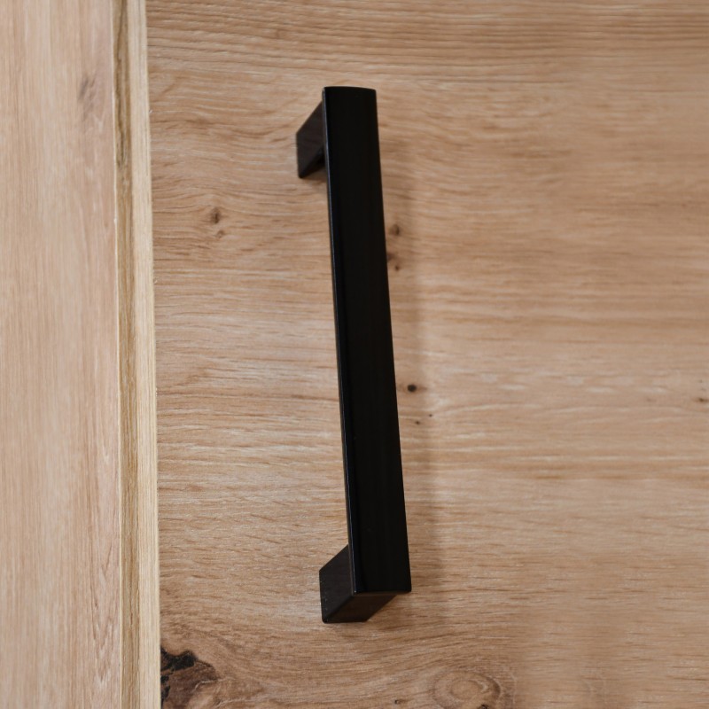 Závěsná skříň TREND 90 cm - moderní, prostorná, s tyčí a policemi