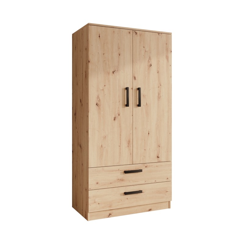 TREND 90 cm výklopná šatní skříň se zásuvkami - funkční a moderní