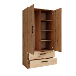 TREND 90 cm výklopná šatní skříň se zásuvkami - funkční a moderní