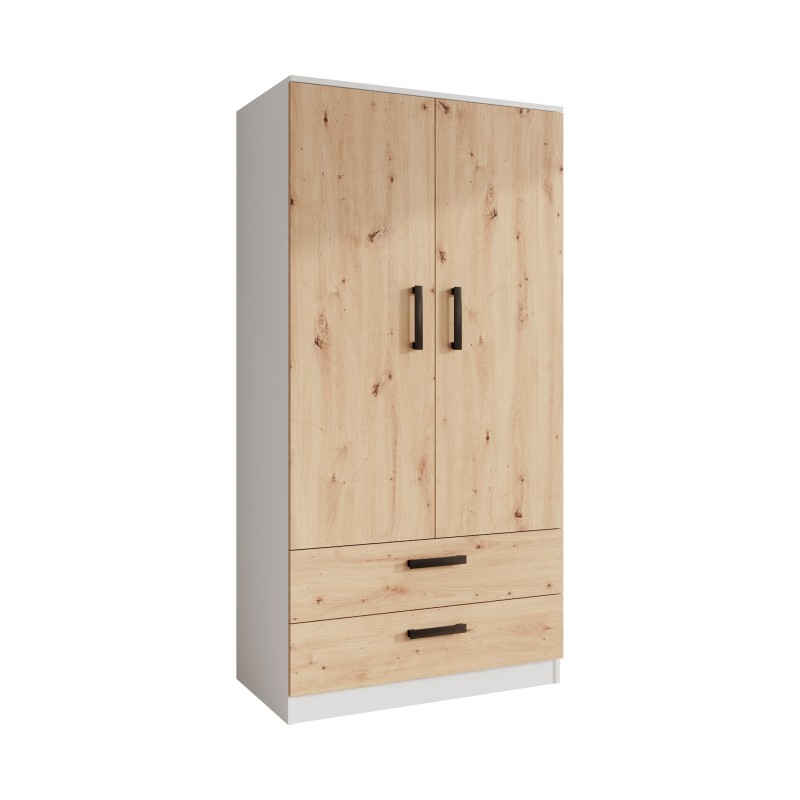 TREND 90 cm výklopná šatní skříň se zásuvkami - funkční a moderní