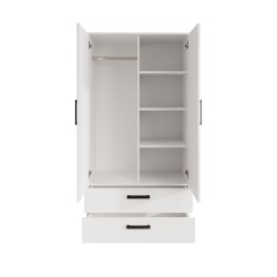 TREND 90 cm výklopná šatní skříň se zásuvkami - funkční a moderní