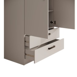 TREND 90 cm výklopná šatní skříň se zásuvkami - funkční a moderní