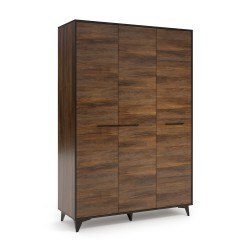 Třídveřová šatní skříň FELIA - moderní a funkční