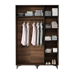 Třídveřová šatní skříň FELIA - moderní a funkční