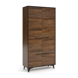 Čtyřdveřová šatní skříň FELIA - moderní a prostorná šatní skříň