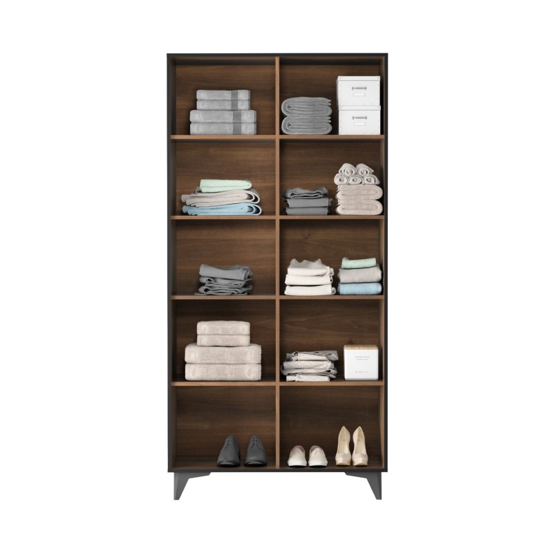 Čtyřdveřová šatní skříň FELIA - moderní a prostorná šatní skříň