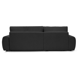 Rohová pohovka OLIVER s funkcí spaní a úložným boxem - Bouclé